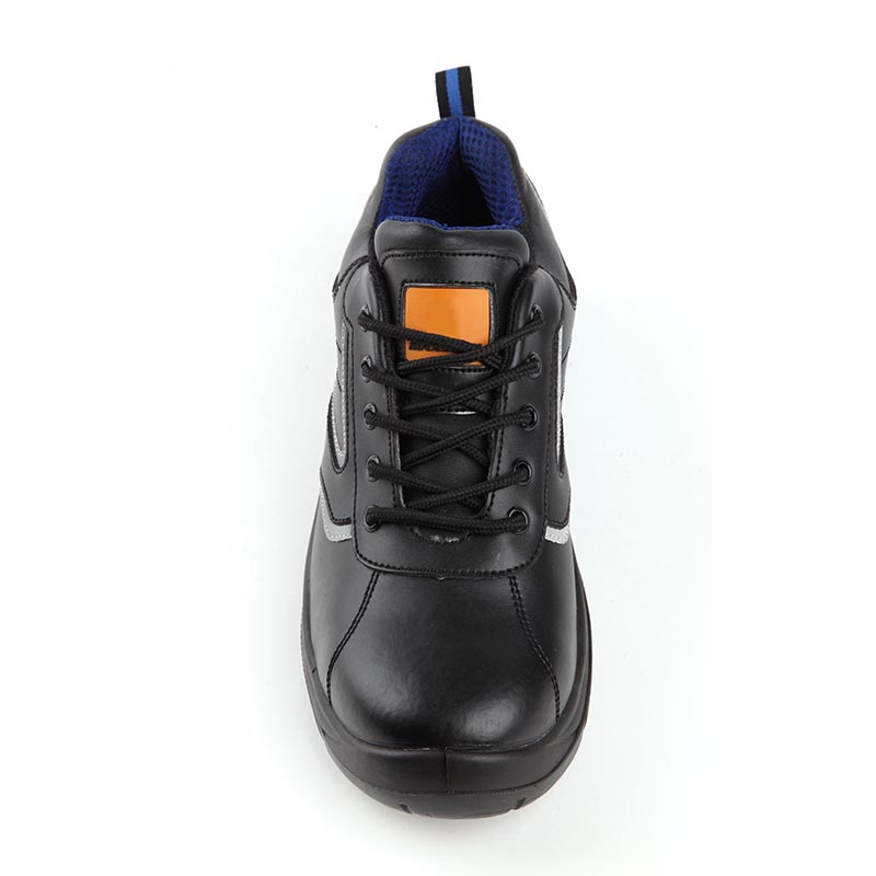 Mid-Cut Steel Toe Anti-Slip Construction Safety Shoes